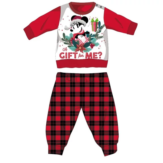 Disney Minnie egér téli vastag karácsonyi pizsama